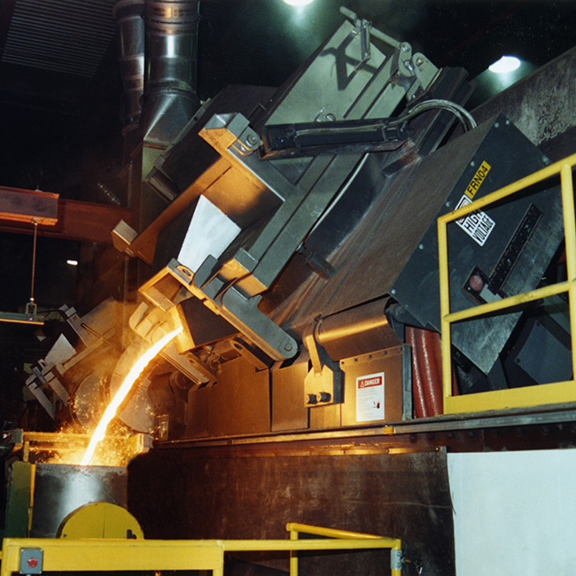 Inductotherm Heavy Steel Shell Furnaces